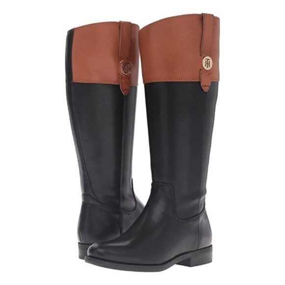 Tommy Hilfiger - Shano-Wide Calf Women's Boots - Picture 1 of 9